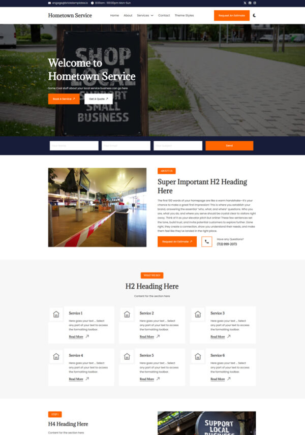 Hometown Service Pro